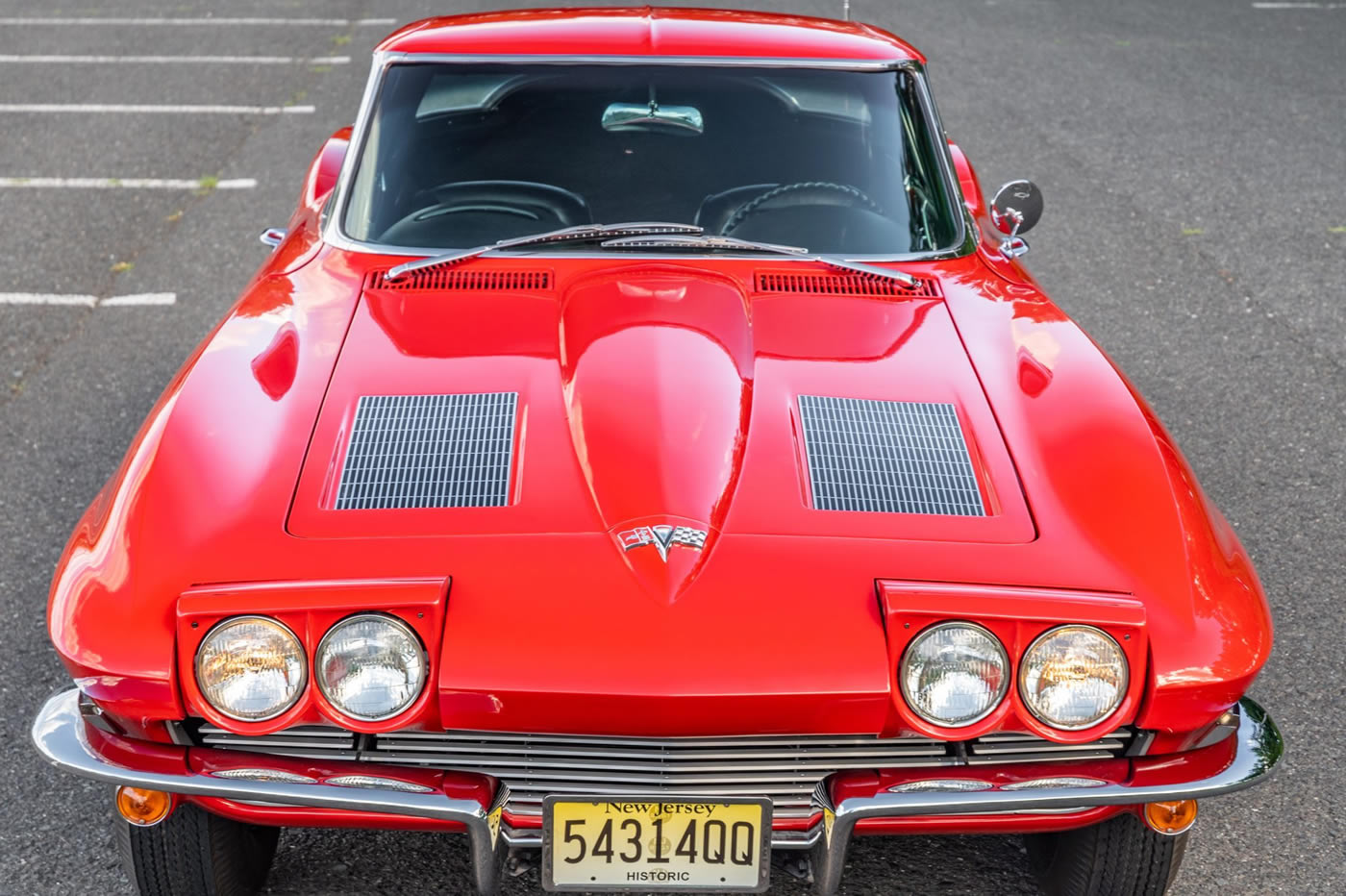 1963 Corvette Split-Window Coupe in Riverside Red