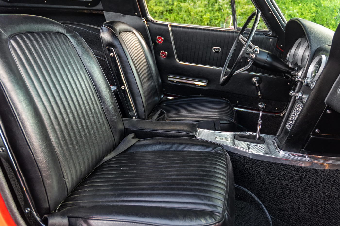 1963 Corvette Split-Window Coupe in Riverside Red