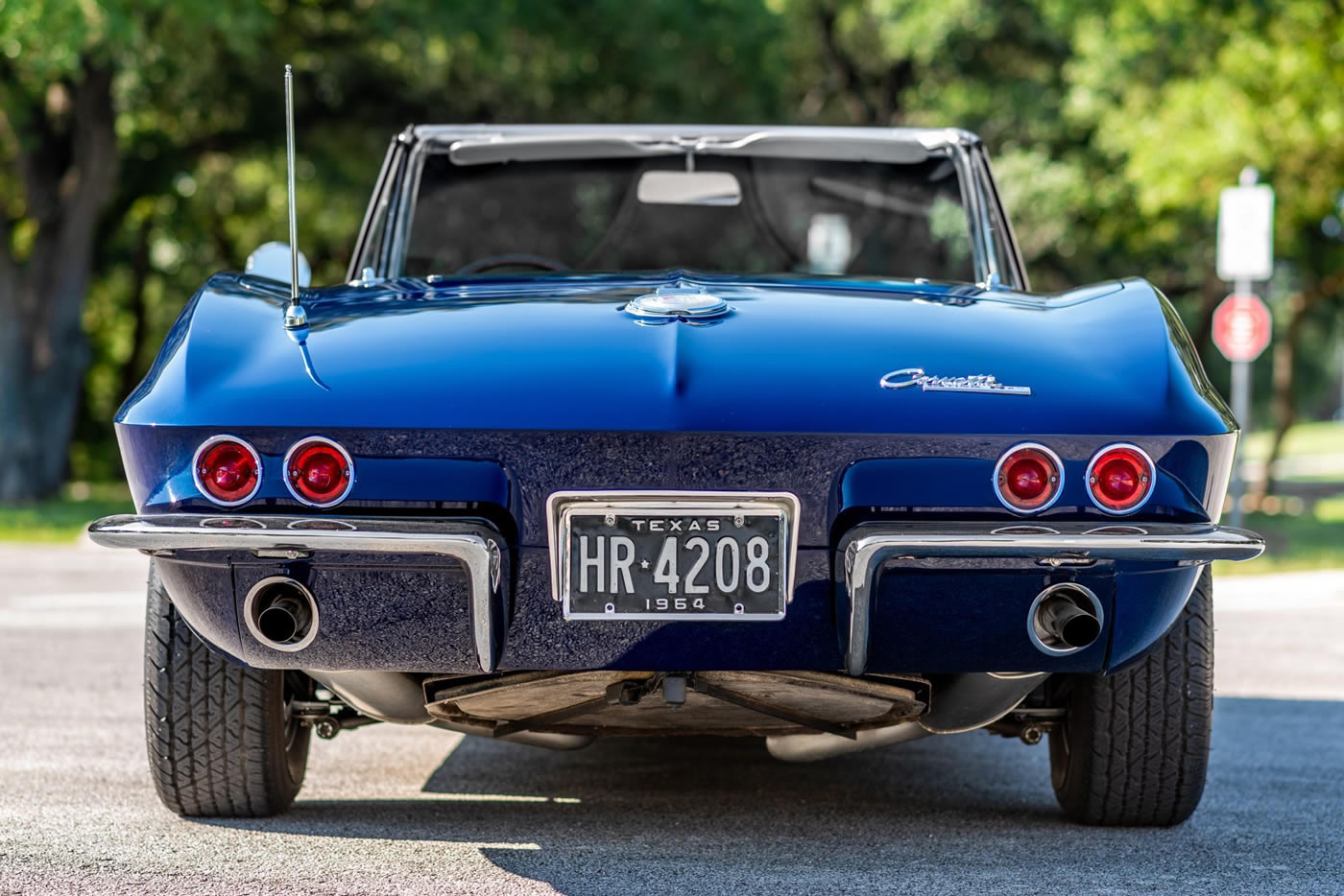 1964 Corvette Convertible - 327 ci - 365 hp in Datyona Blue