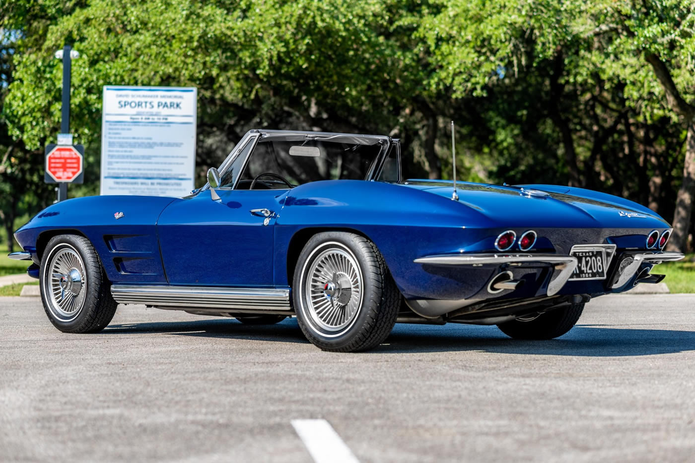 1964 Corvette Convertible - 327 ci - 365 hp in Datyona Blue