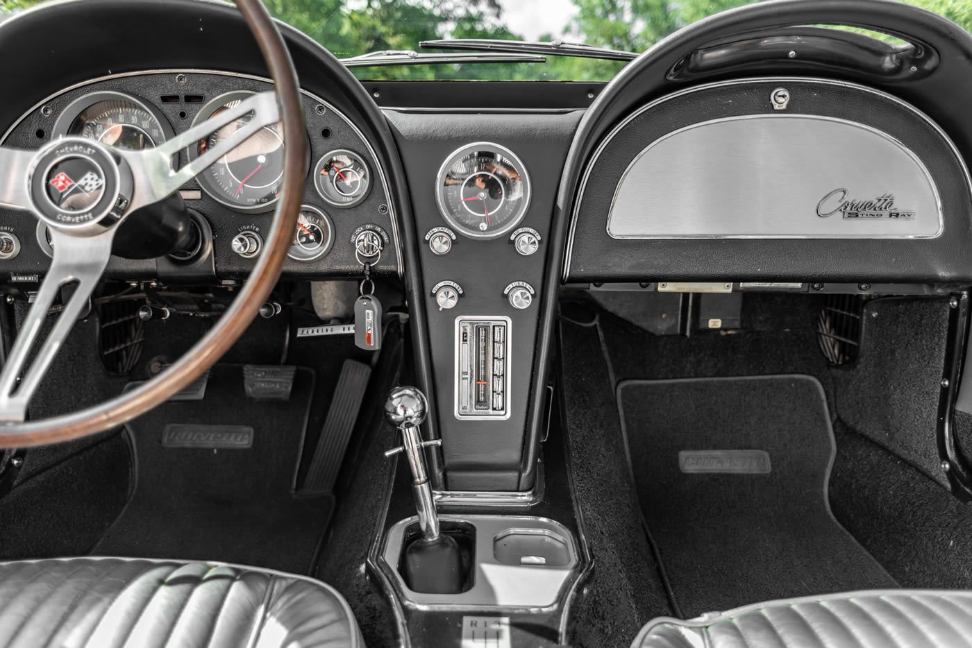 1964 Corvette Convertible - 327 ci - 365 hp in Datyona Blue