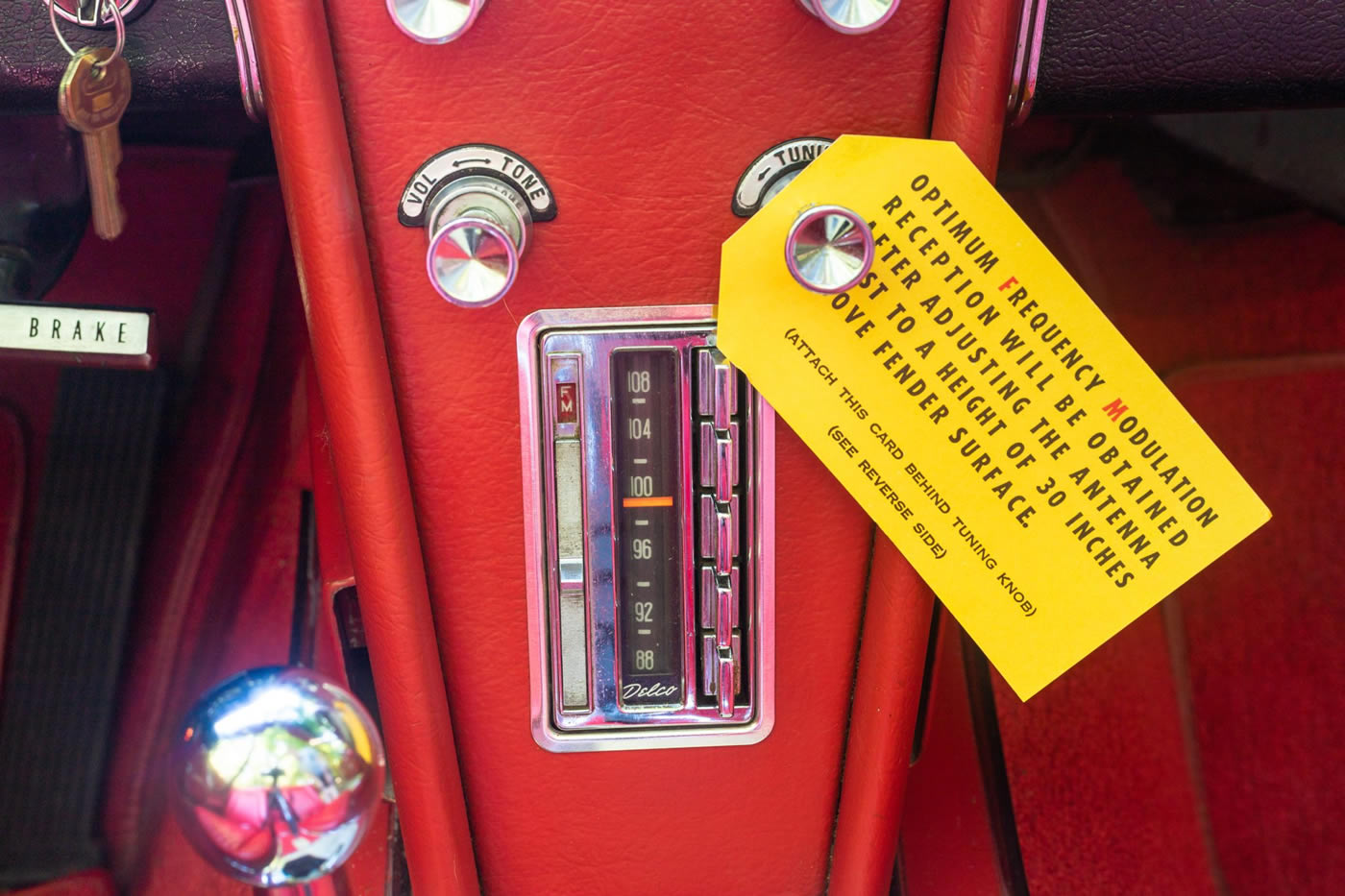 1964 Corvette Convertible in Riverside Red