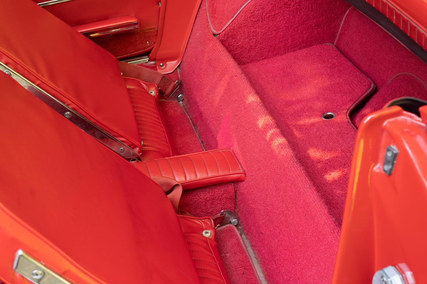 1964 Corvette Convertible in Riverside Red