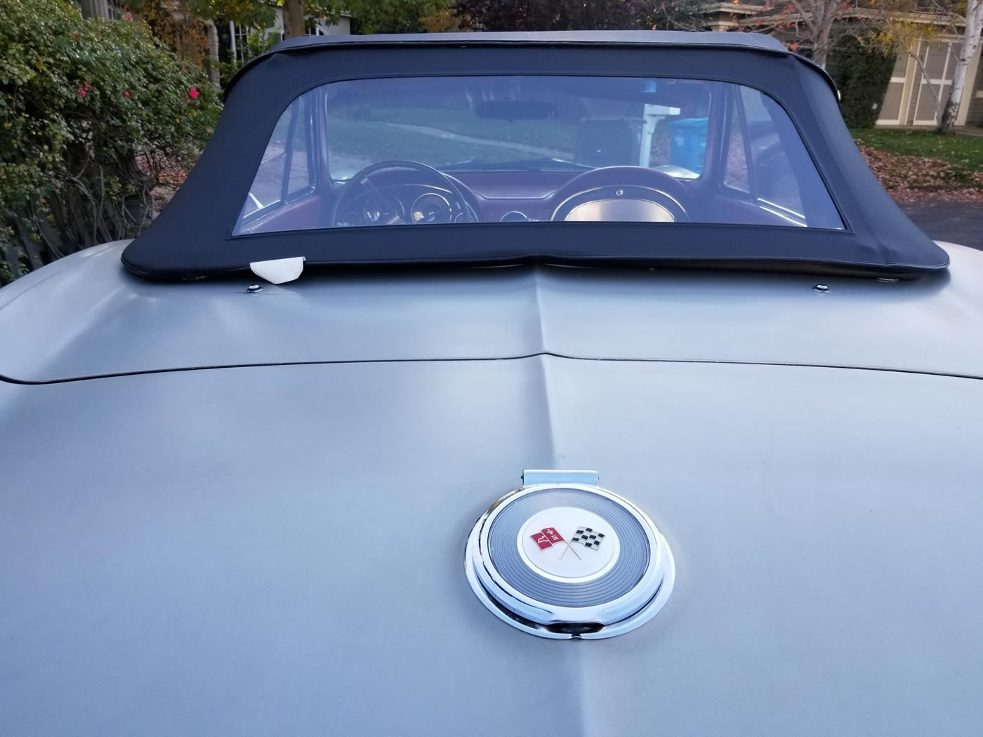 1964 Corvette Convertible in Satin Silver