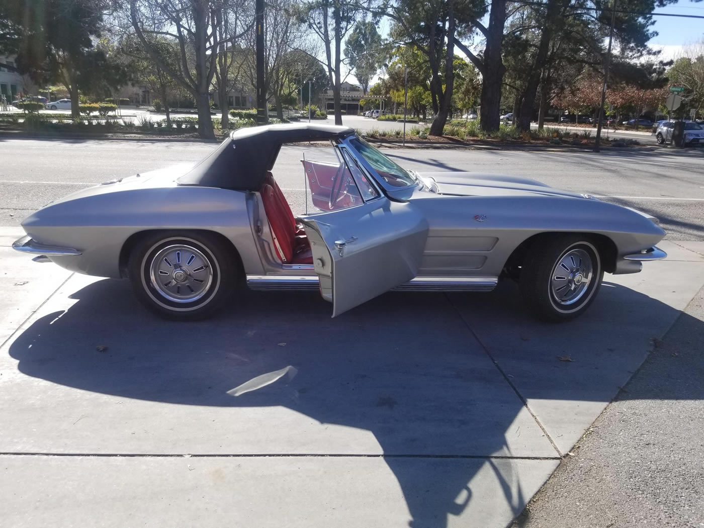 1964 Corvette Convertible in Satin Silver