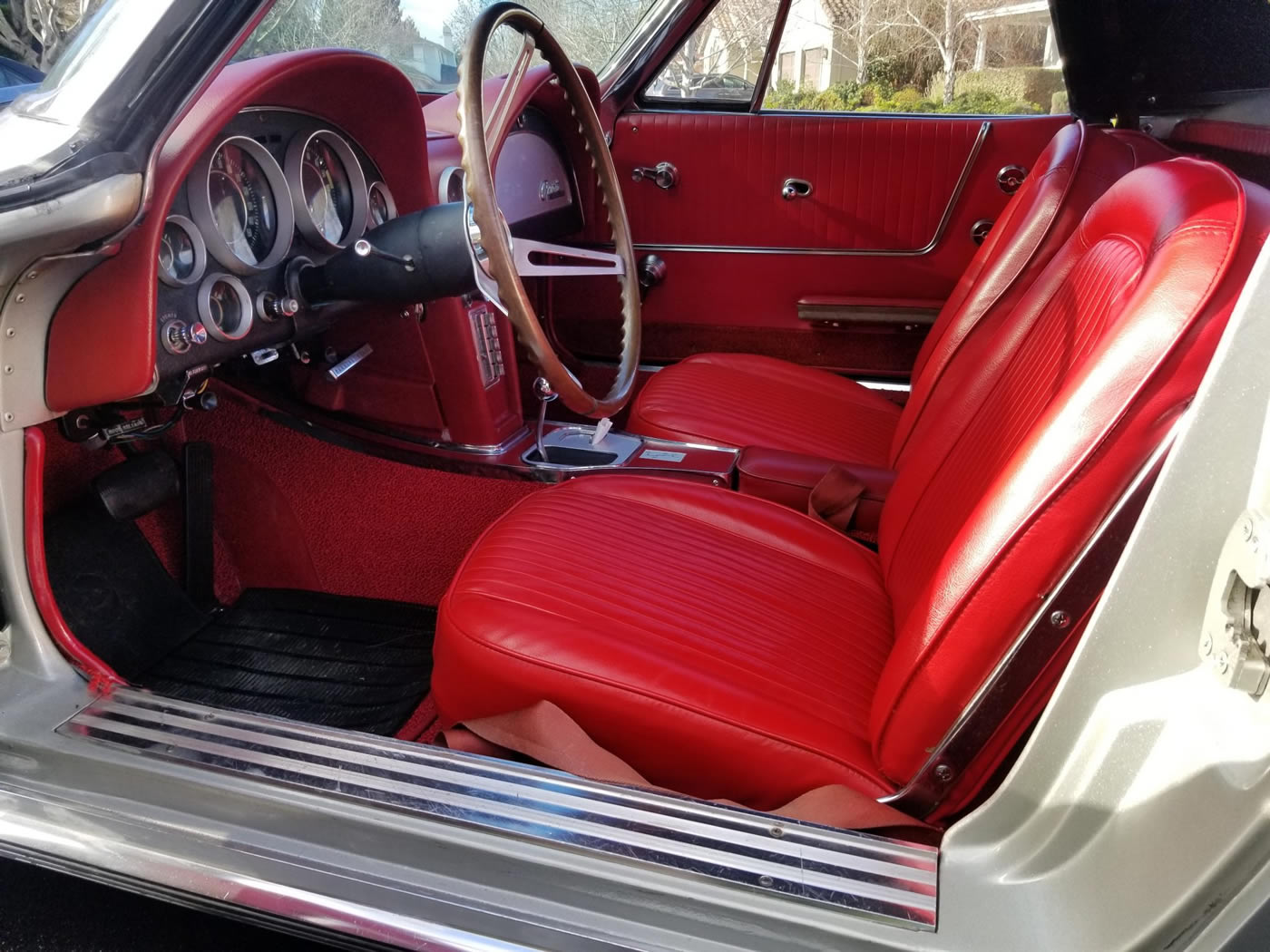 1964 Corvette Convertible in Satin Silver