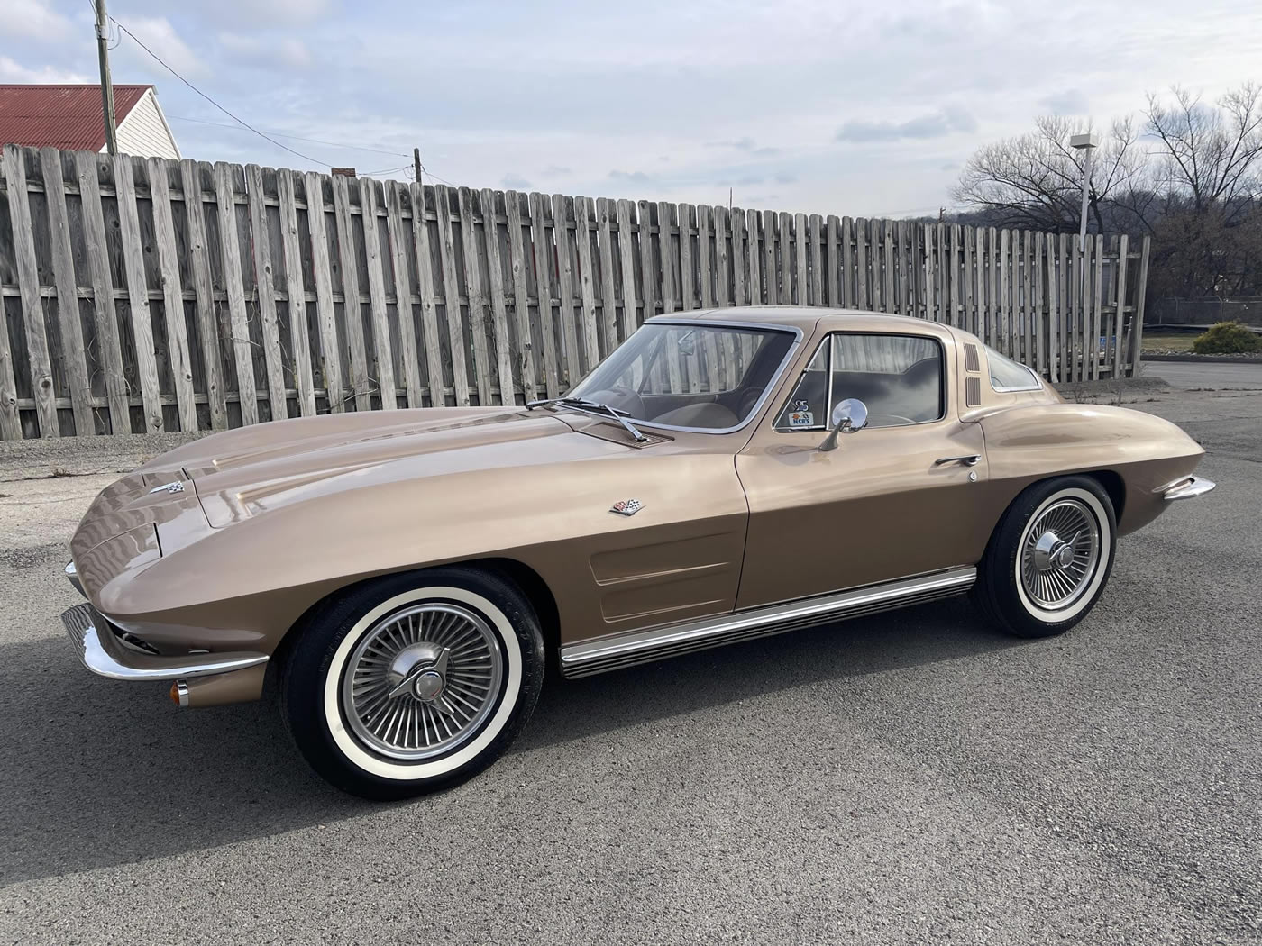 1964 Corvette Coupe 327/300 4-Speed in Saddle Tan