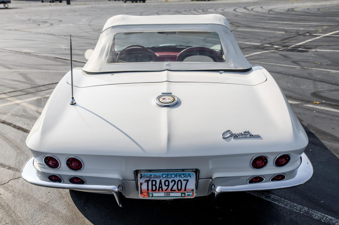 1965 Corvette Convertible 396/425 in Ermine White