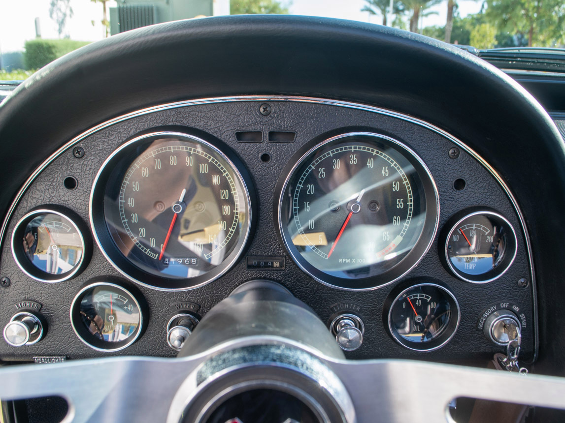 1965 Corvette Convertible in Goldwood Yellow