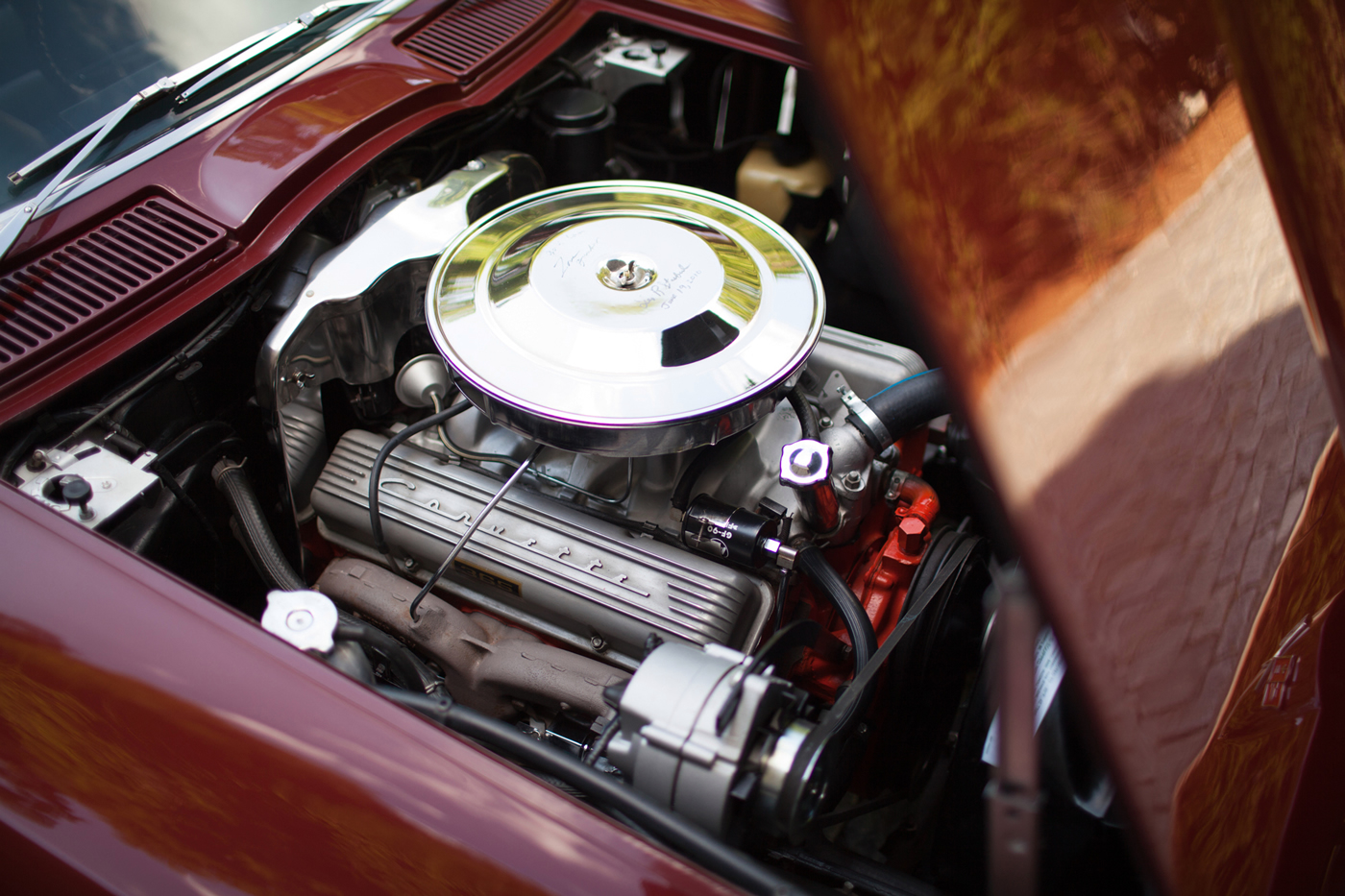 1965 Corvette Convertible L76 327/365 4-Speed in Milano Maroon