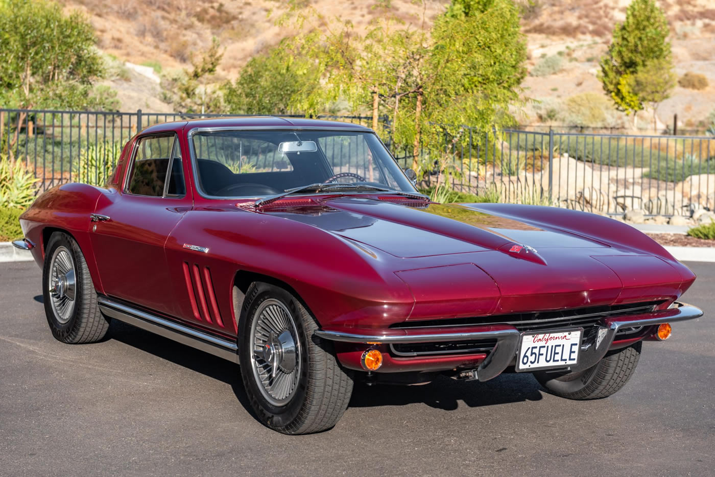 1965 Corvette Coupe in Milano Maroon