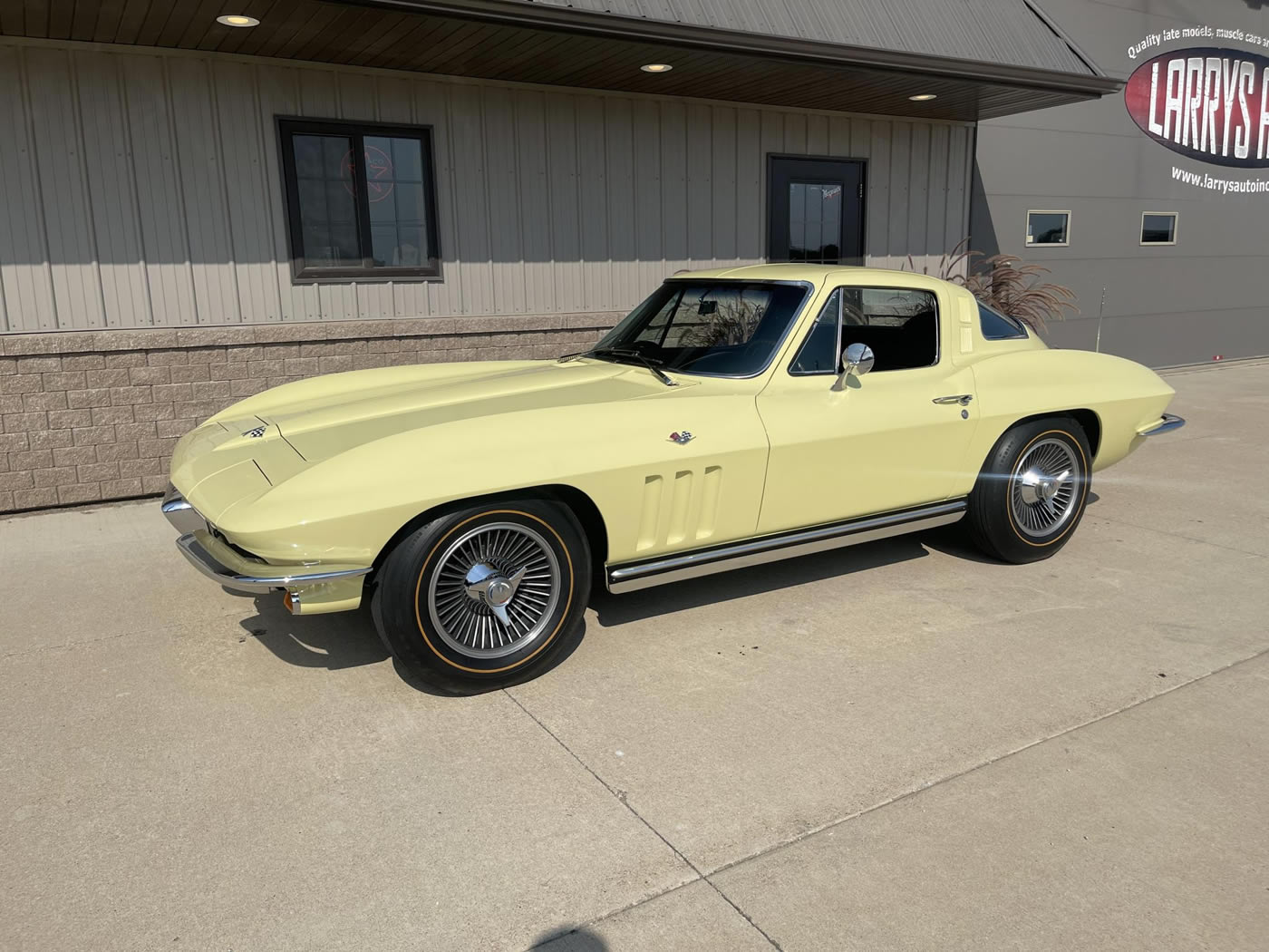 1965 Corvette Coupe L76 327/365 4-Speed in Goldwood Yellow