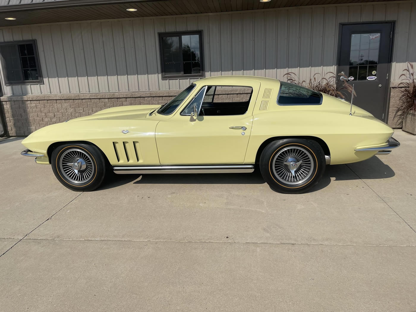 1965 Corvette Coupe L76 327/365 4-Speed in Goldwood Yellow
