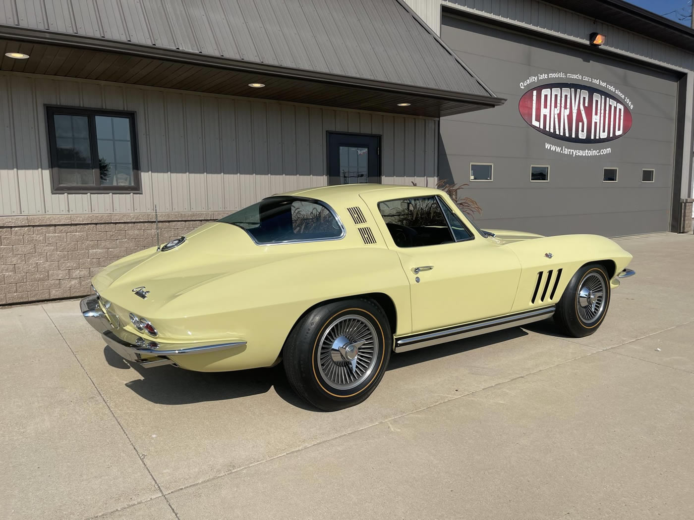 1965 Corvette Coupe L76 327/365 4-Speed in Goldwood Yellow