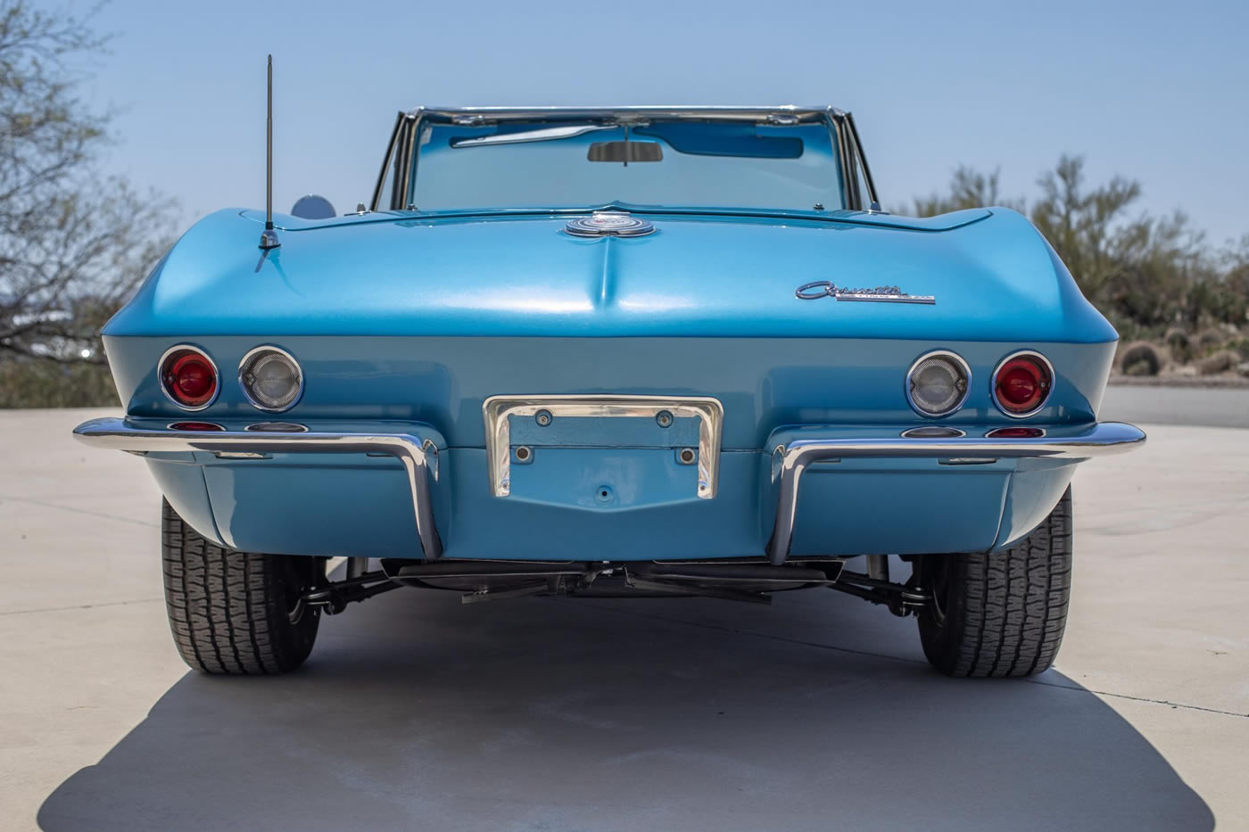 1965 Corvette Stingray Convertible in Nassau Blue