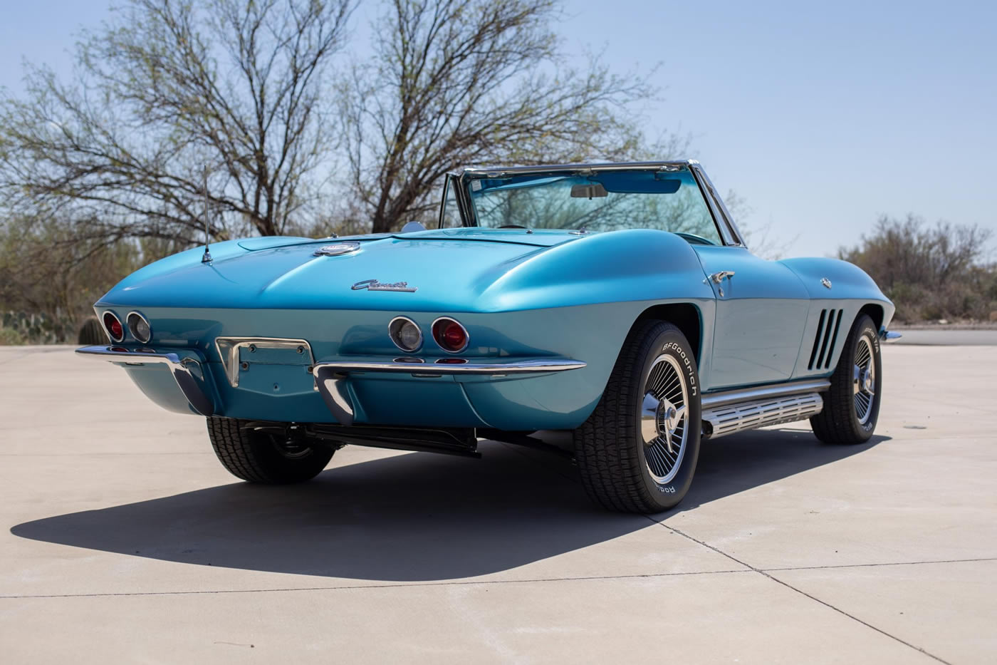 1965 Corvette Stingray Convertible in Nassau Blue