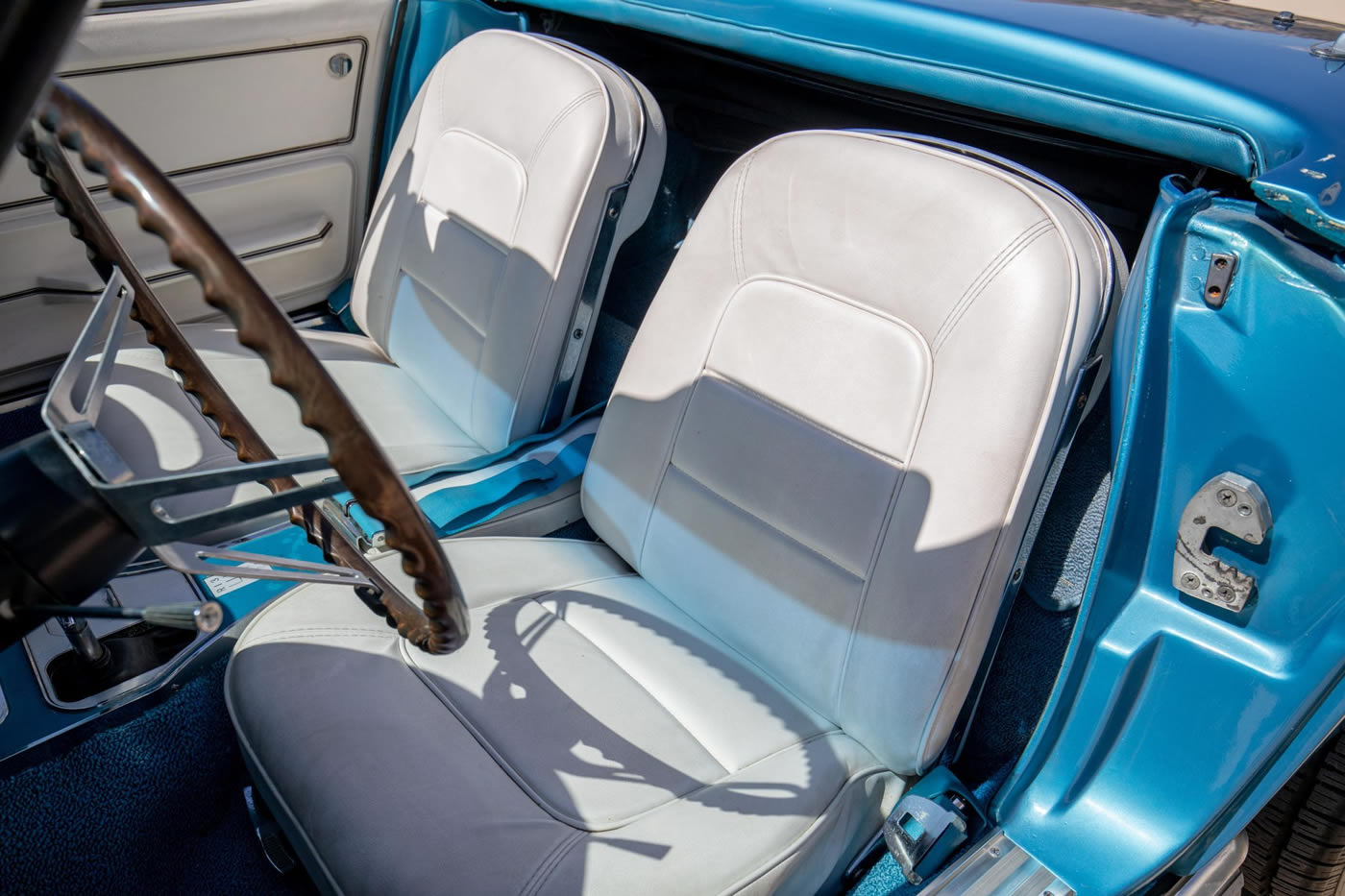 1965 Corvette Stingray Convertible in Nassau Blue