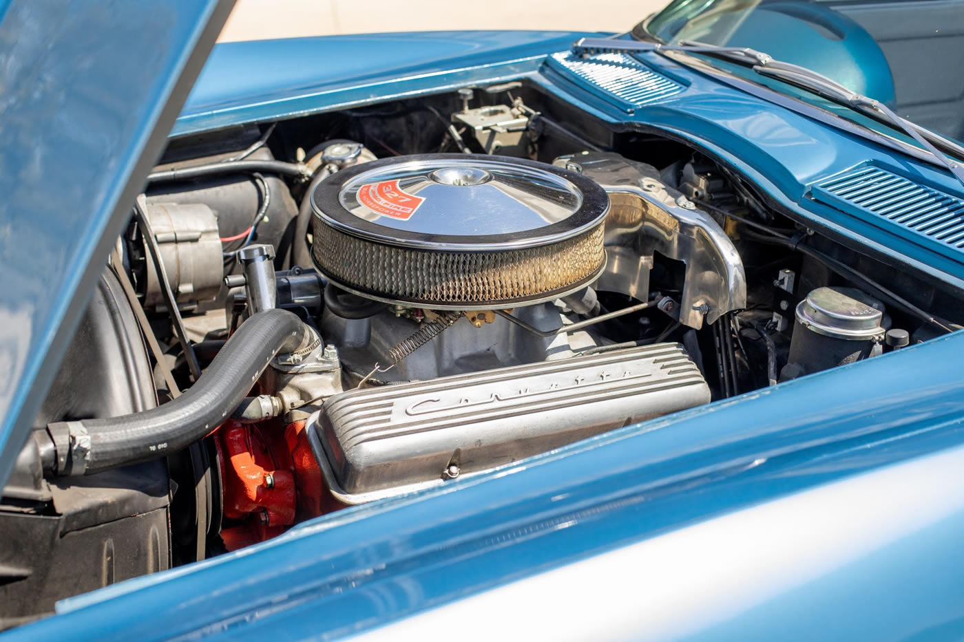 1965 Corvette Stingray Convertible in Nassau Blue