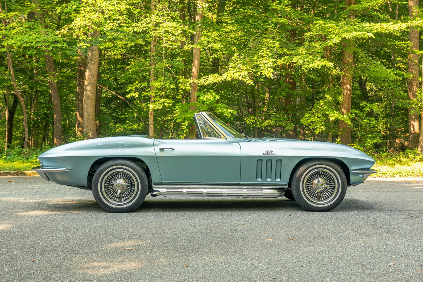 1966 Corvette Convertible 427/390 4-Speed in Trophy Blue