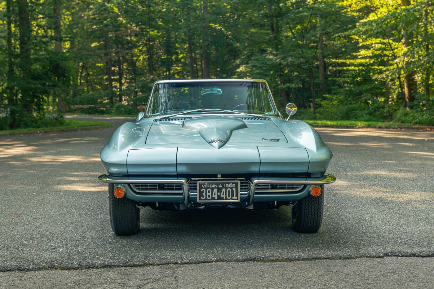 1966 Corvette Convertible 427/390 4-Speed in Trophy Blue