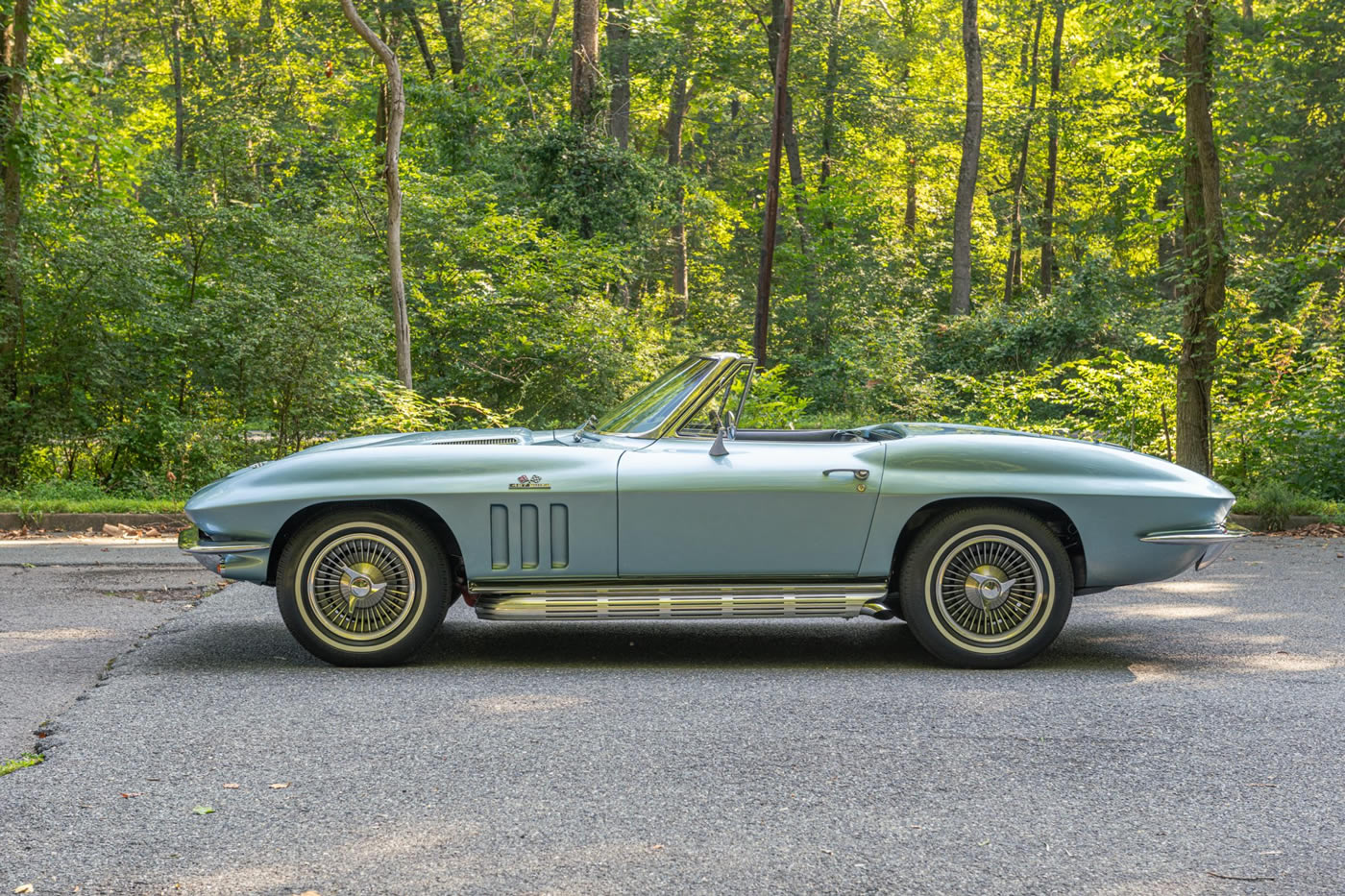 1966 Corvette Convertible 427/390 4-Speed in Trophy Blue