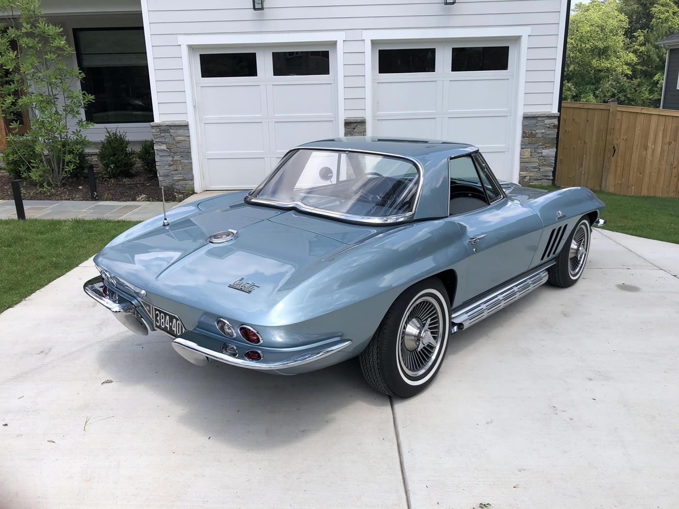 1966 Corvette Convertible 427/390 4-Speed in Trophy Blue