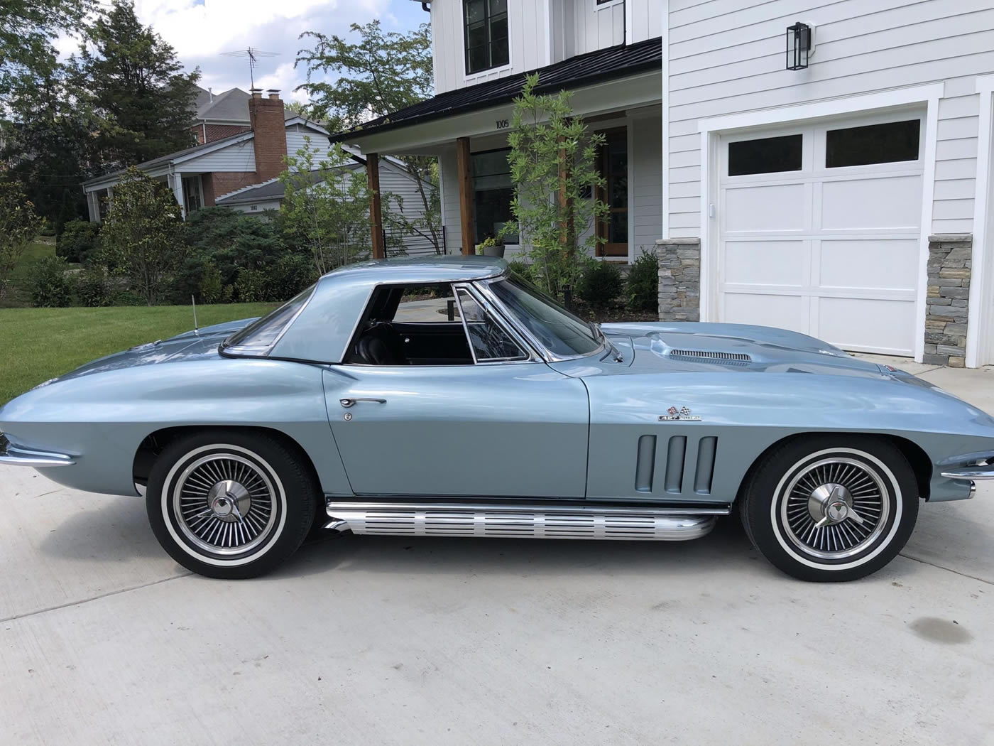 1966 Corvette Convertible 427/390 4-Speed in Trophy Blue