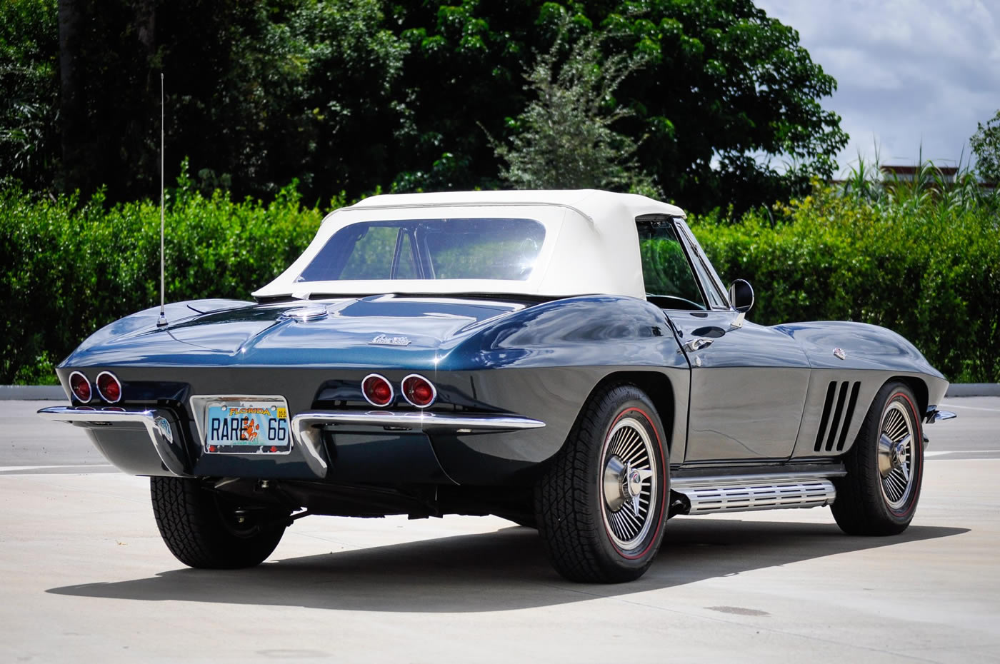 1966 Corvette Convertible in Laguna Blue