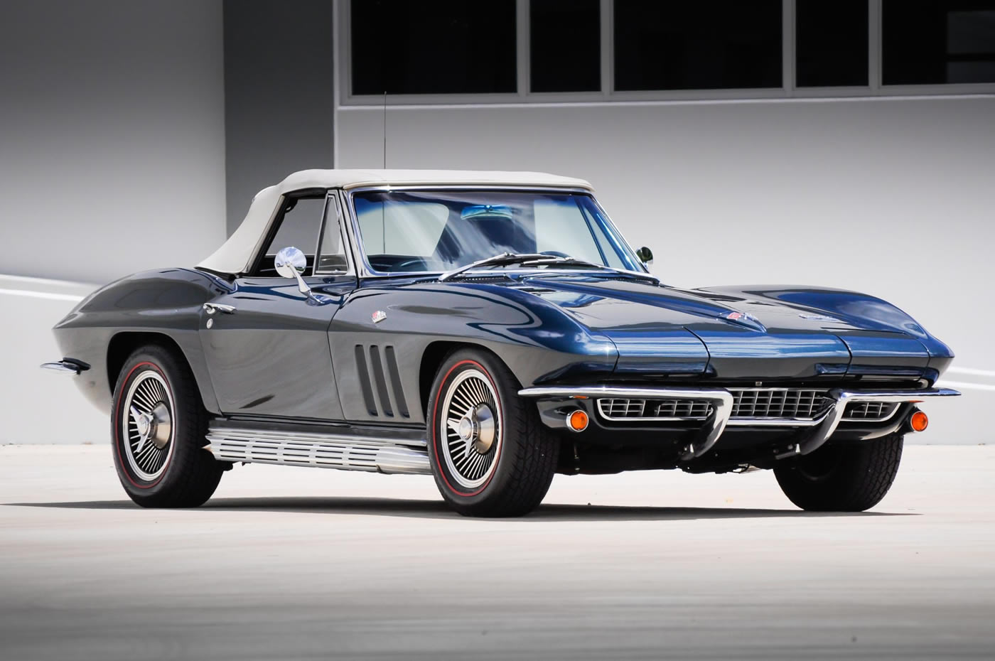 1966 Corvette Convertible in Laguna Blue