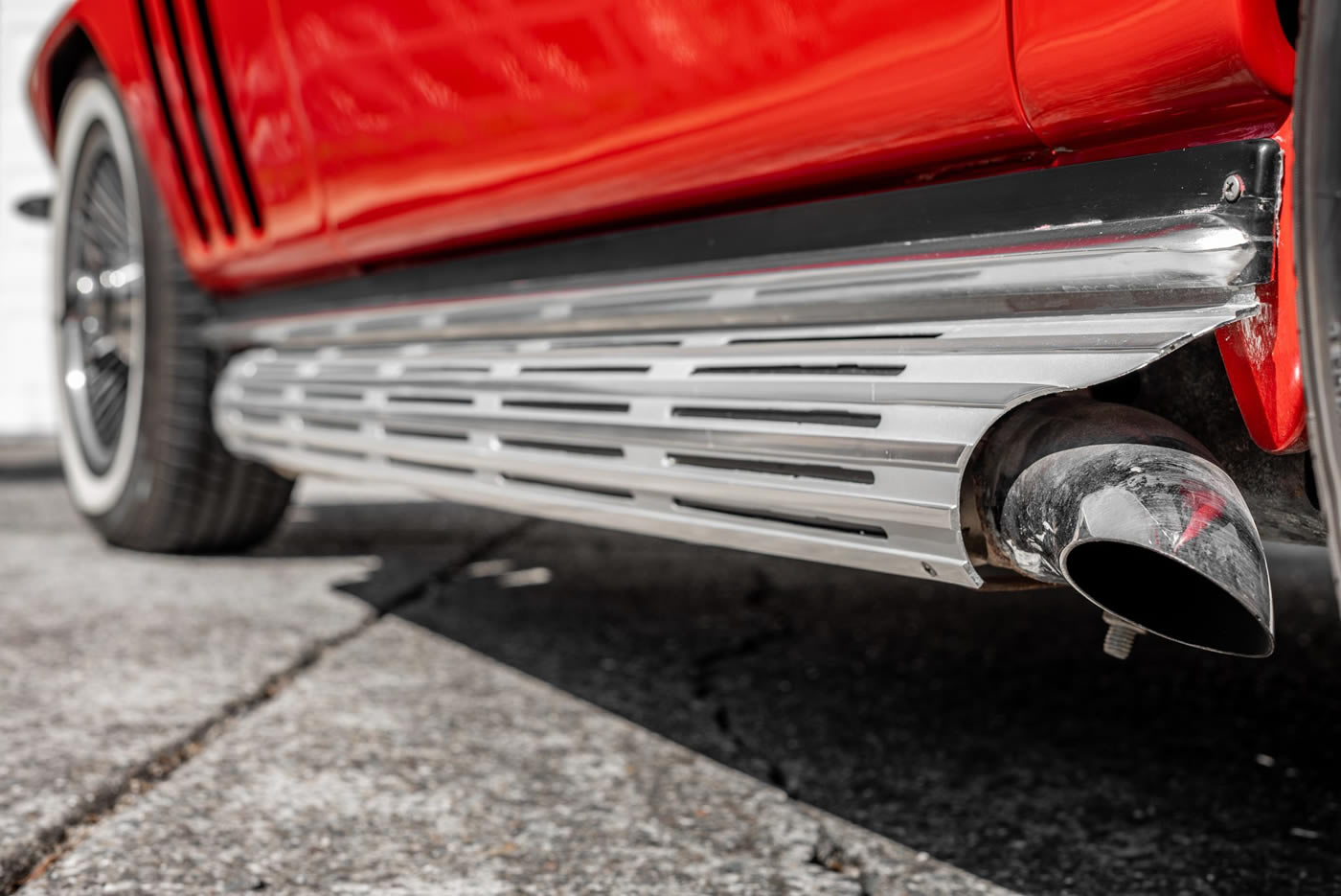 1966 Corvette Convertible in Rally Red