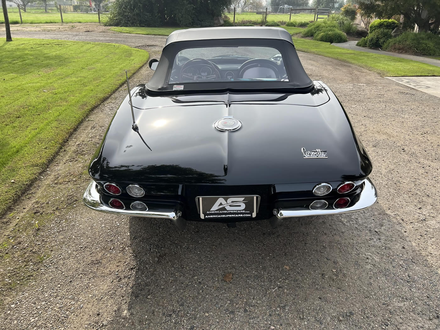 1966 Corvette Convertible L72 427/425 4-Speed in Tuxedo Black