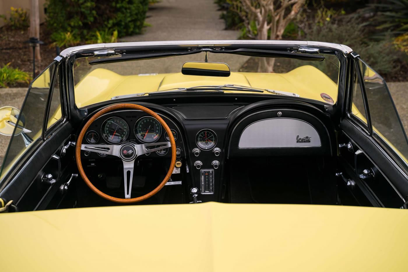 1966 Corvette Convertible L72 in Sunfire Yellow