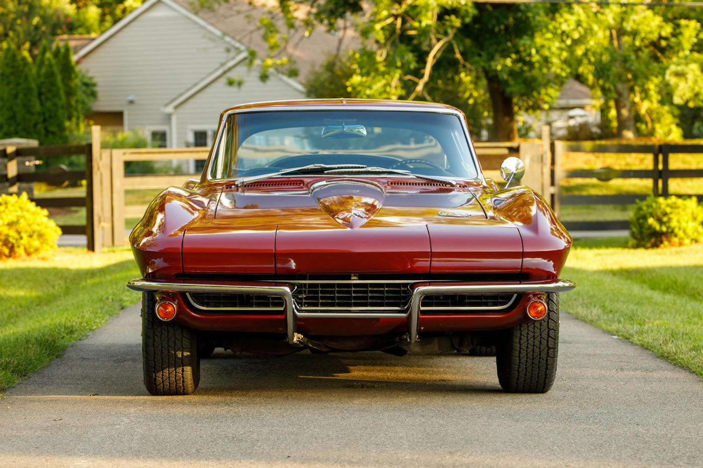 1966 Corvette Coupe in Milano Maroon