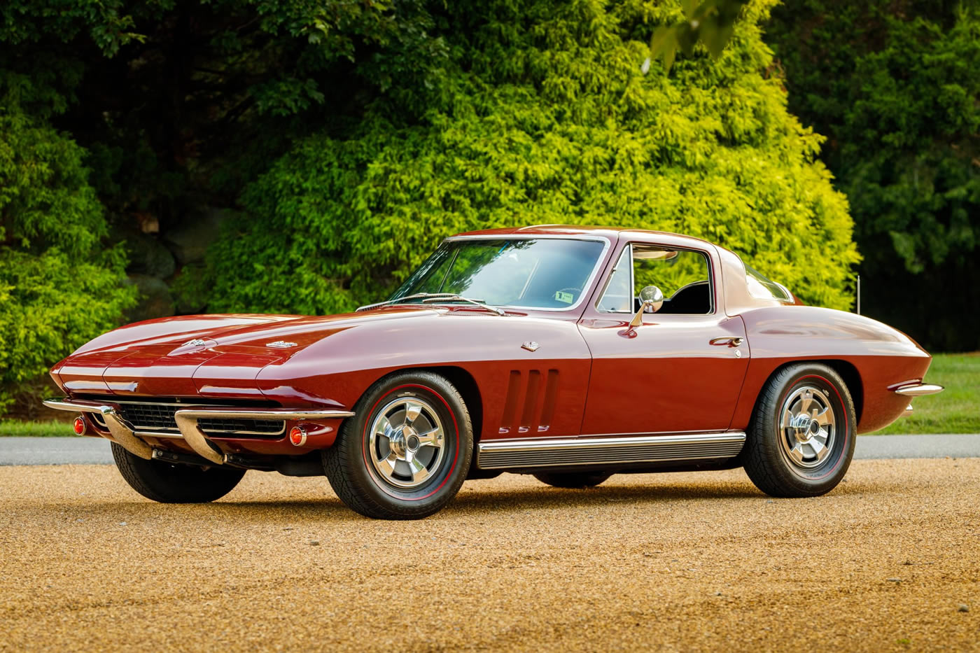 1966 Corvette Coupe in Milano Maroon