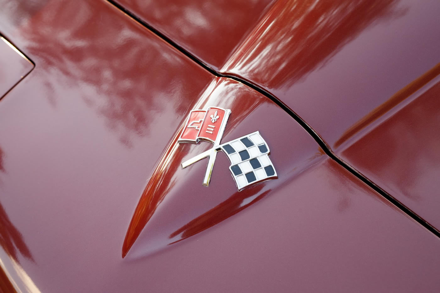 1966 Corvette Coupe in Milano Maroon