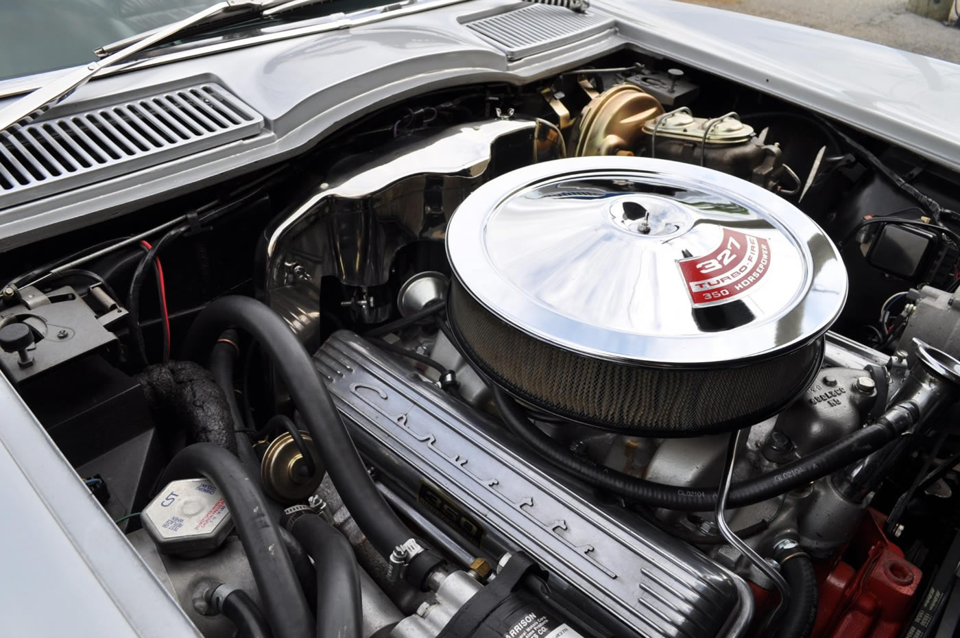 1966 Corvette Coupe in Silver Pearl