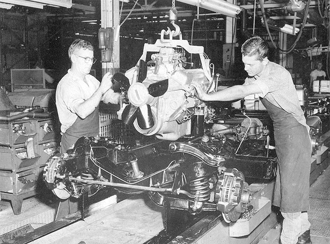 1966 Corvettes at the Factory