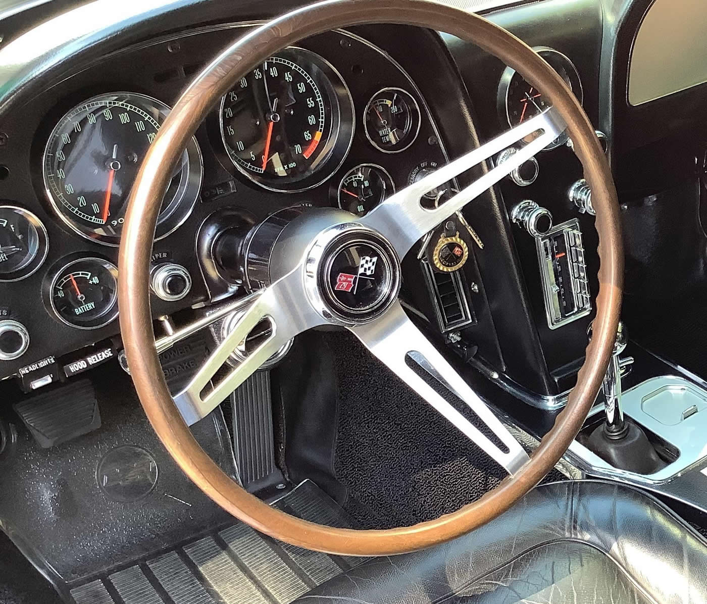 1967 Corvette 427 Coupe in Marina Blue