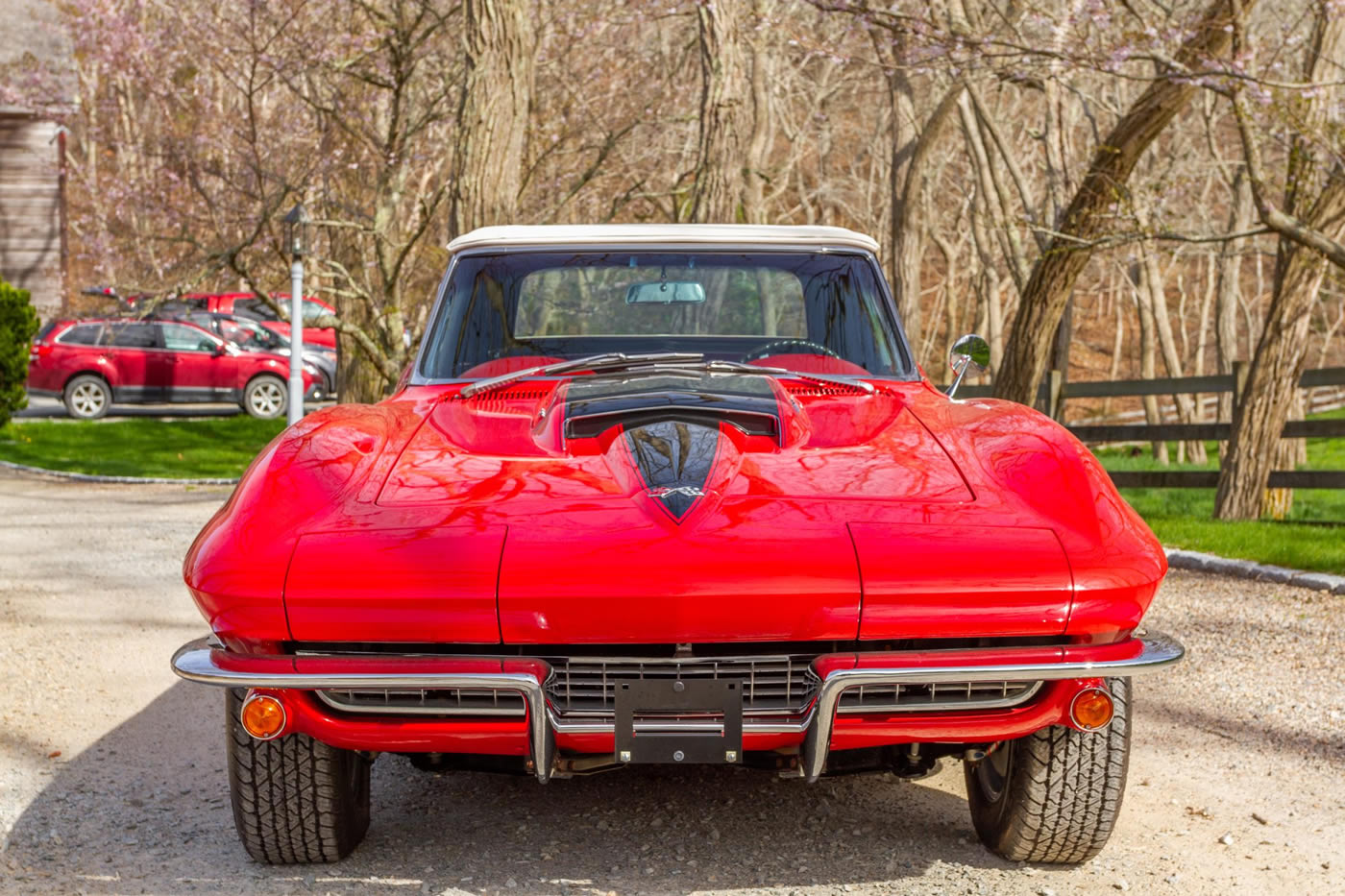 1967 Corvette Convertible 427/390 4-Speed in Rally Red