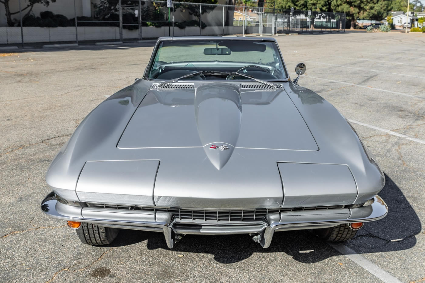 1967 Corvette Convertible in Silver Pearl