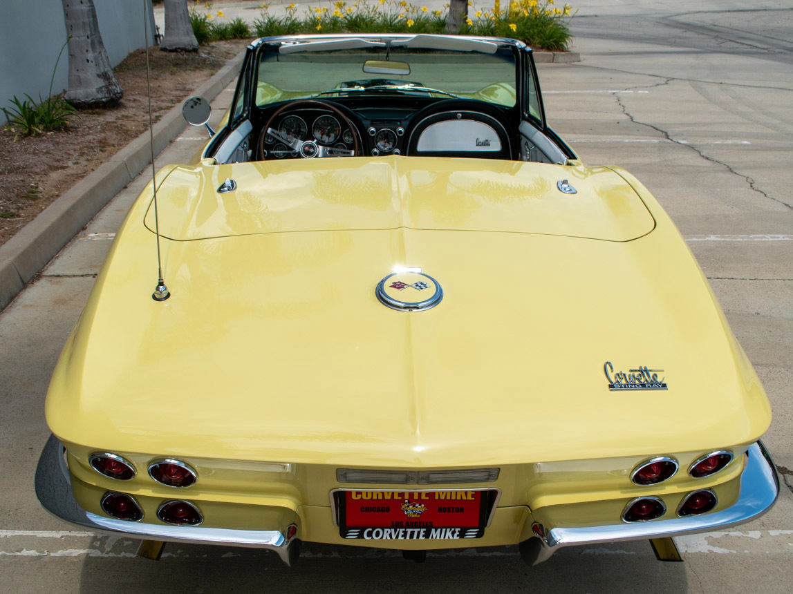 1967 Corvette Convertible L68 427/400 4-Speed in Sunfire Yellow