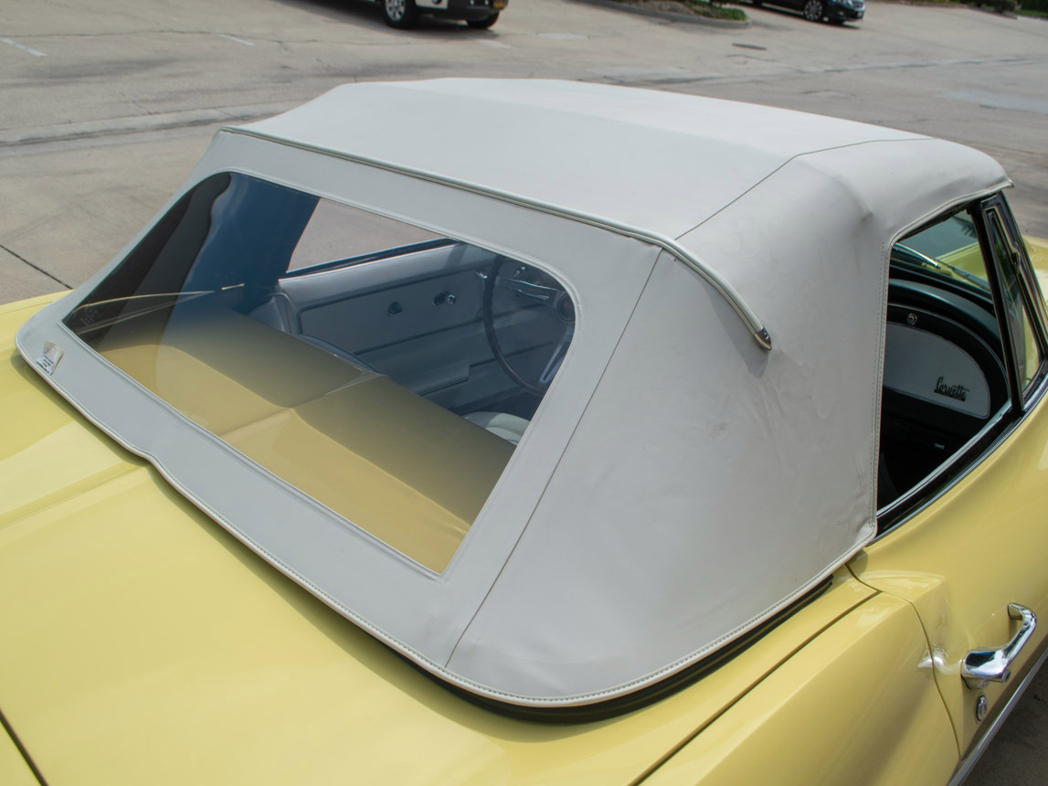 1967 Corvette Convertible L68 427/400 4-Speed in Sunfire Yellow