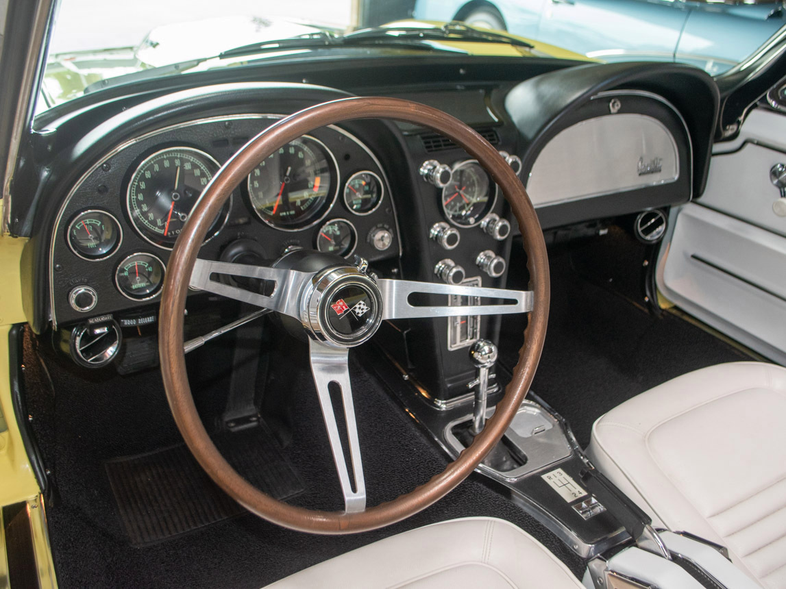 1967 Corvette Convertible L68 427/400 4-Speed in Sunfire Yellow