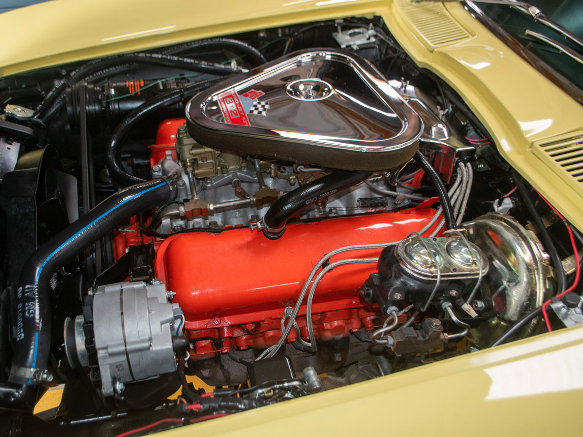 1967 Corvette Convertible L68 427/400 4-Speed in Sunfire Yellow