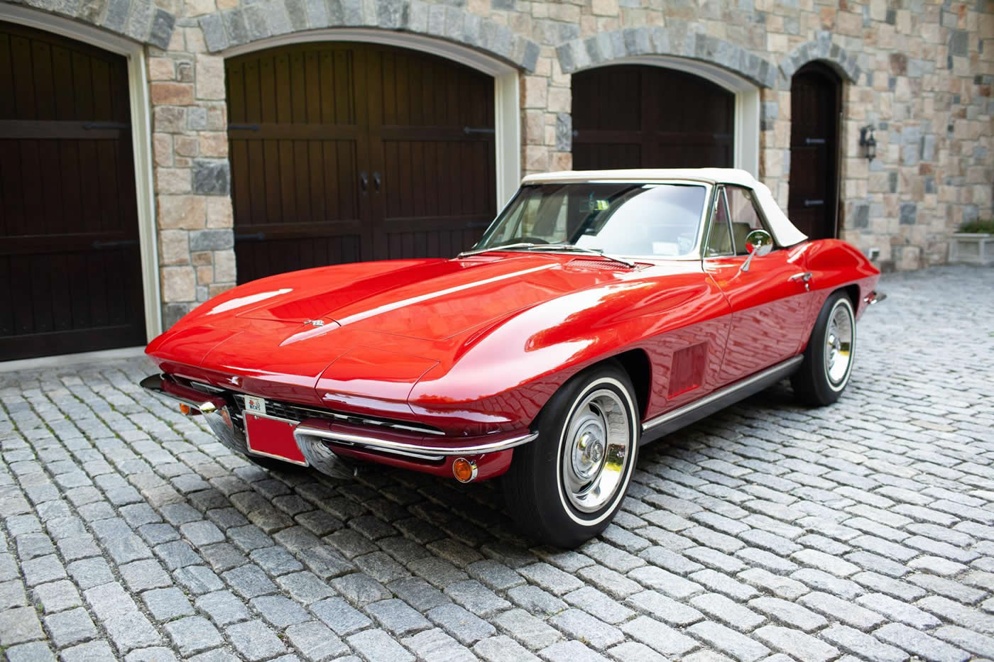 1967 Corvette Convertible L79 327/350 - 4-Speed in Rally Red