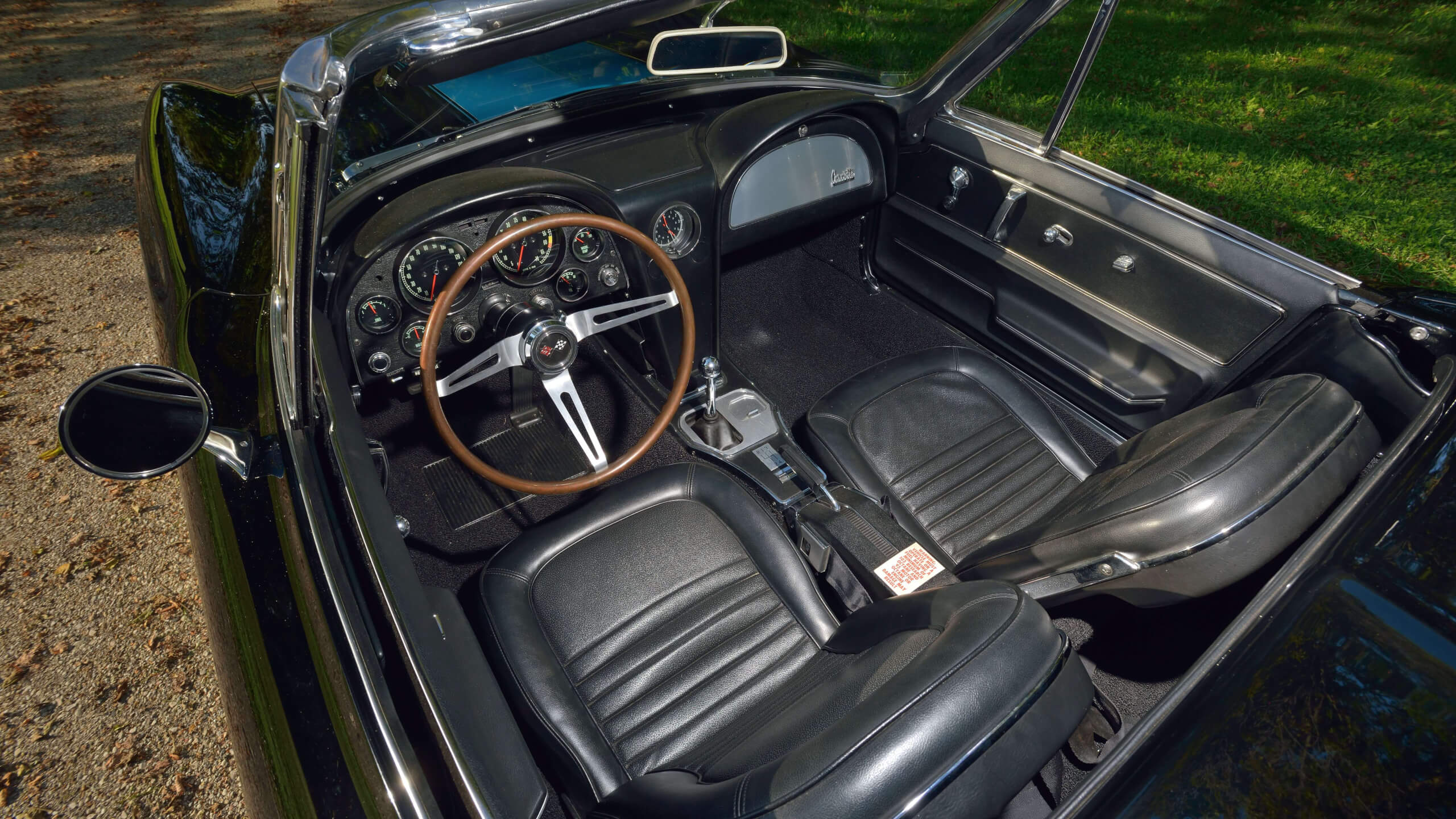 1967 Corvette Convertible - Tuxedo Black - First L88 Corvette