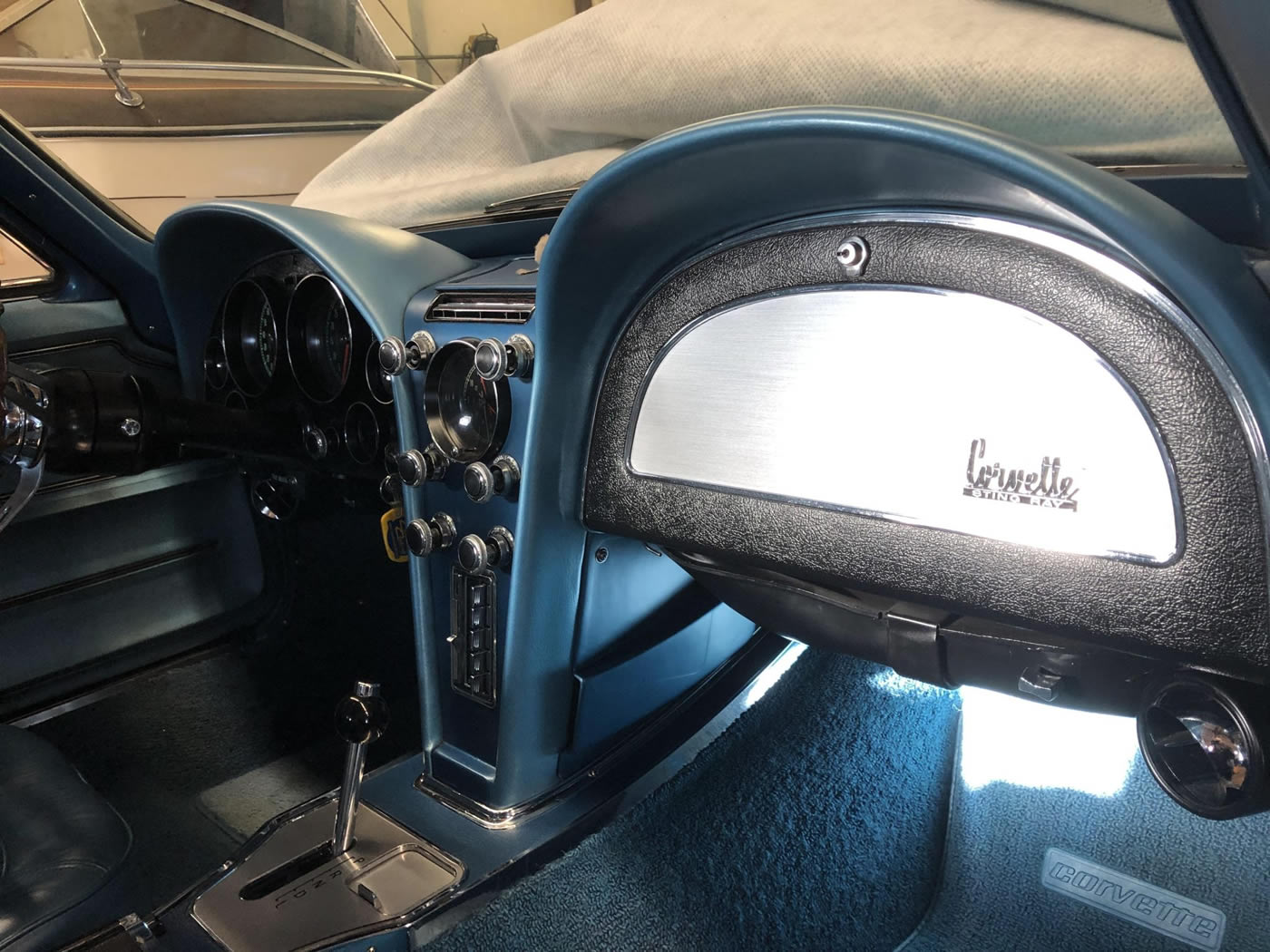 1967 Corvette Coupe 327/300 in Elkhart Blue