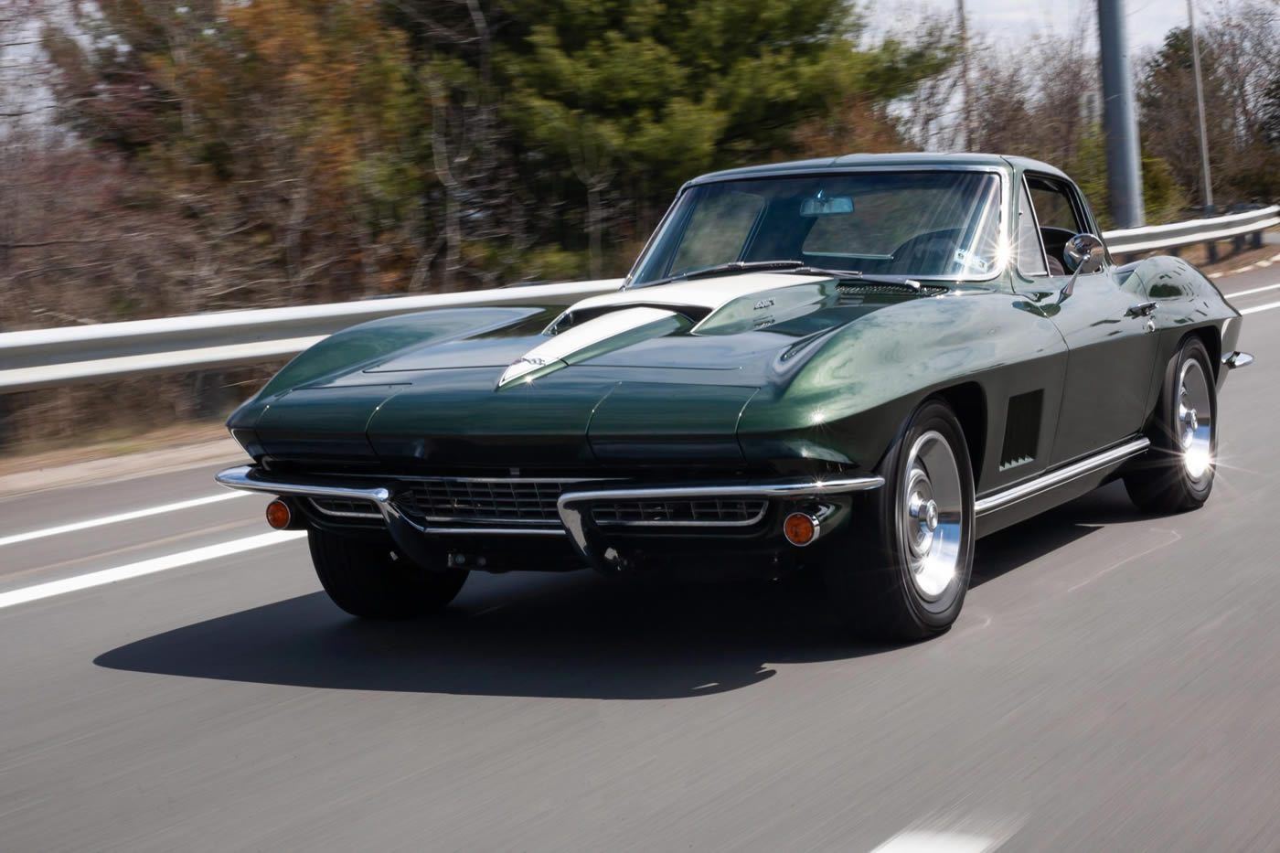 1967 Corvette Coupe in Goodwood Green