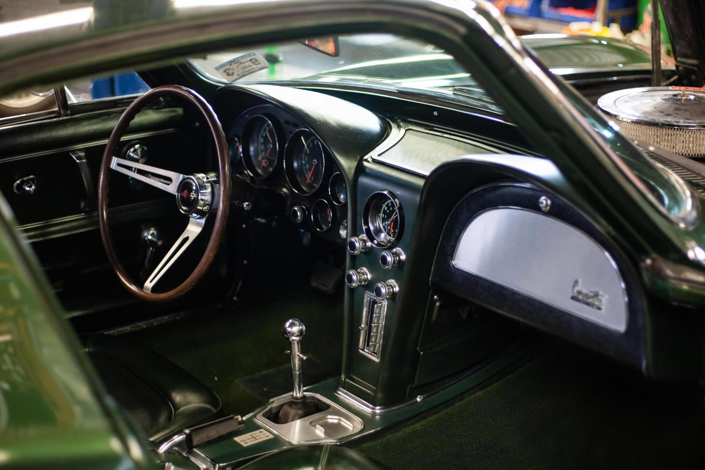 1967 Corvette Coupe in Goodwood Green