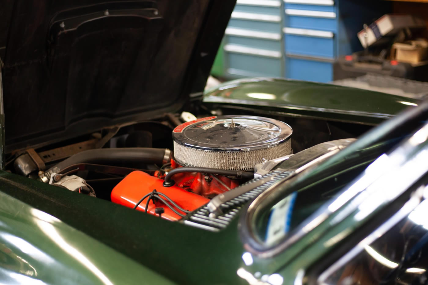 1967 Corvette Coupe in Goodwood Green